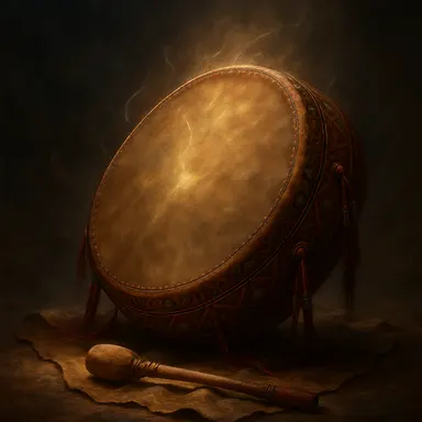 Čhaŋčhéǧa (posvátný buben)
