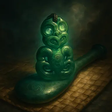 Pounamu (zelený nefrit)