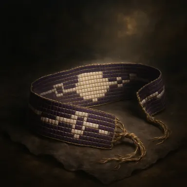 Wampum (pásy z mušlí)