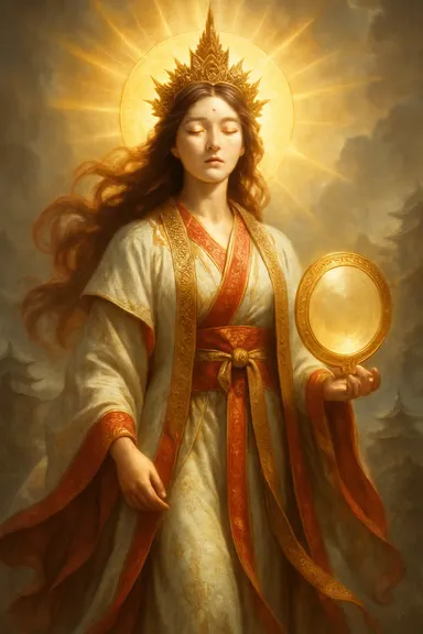 Amaterasu – AI ilustrace