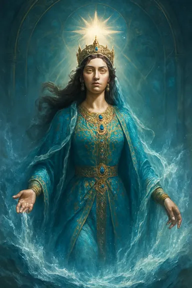 Anáhita – AI ilustrace