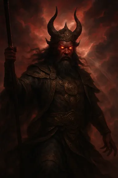 Atai Ulaan Tengri – AI ilustrace