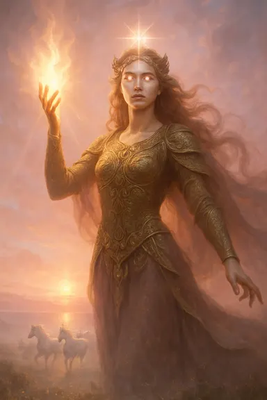 Aušrinė – AI ilustrace