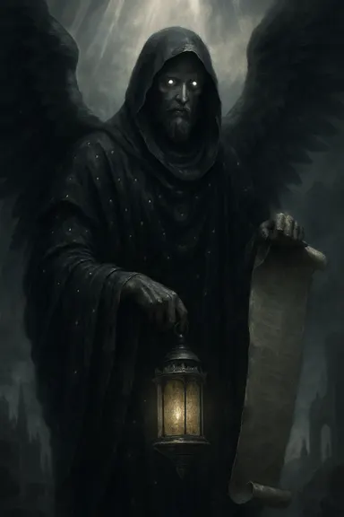 Azrael – AI ilustrace