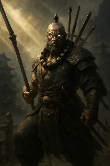Benkei – AI ilustrace