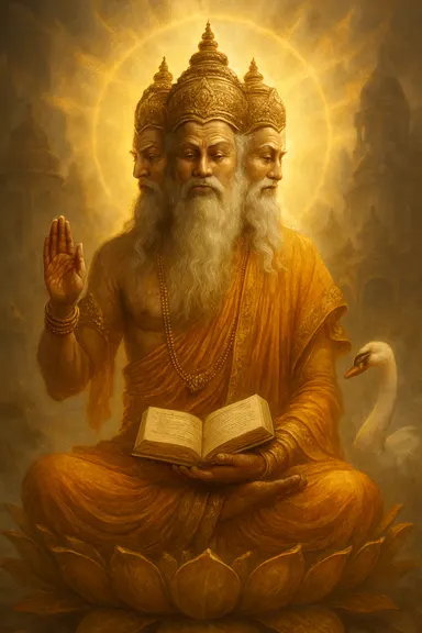Brahma – AI ilustrace
