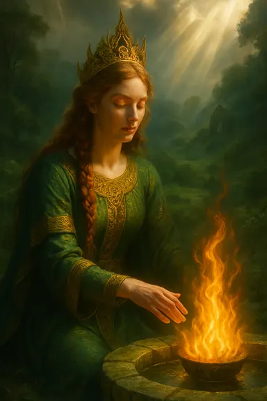 Brigid – AI ilustrace
