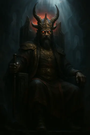 Erlik – AI ilustrace