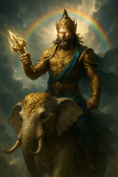 Indra – AI ilustrace