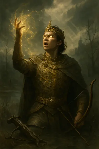 Joukahainen – AI ilustrace