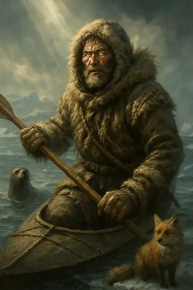 Kiviuq – AI ilustrace