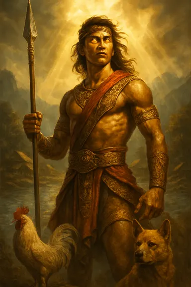 Lam-ang – AI ilustrace