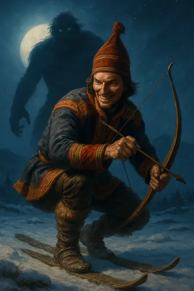 Laurukainen – AI ilustrace