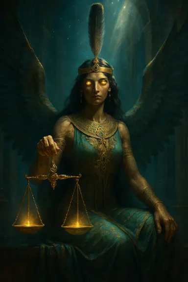 Maat – AI ilustrace