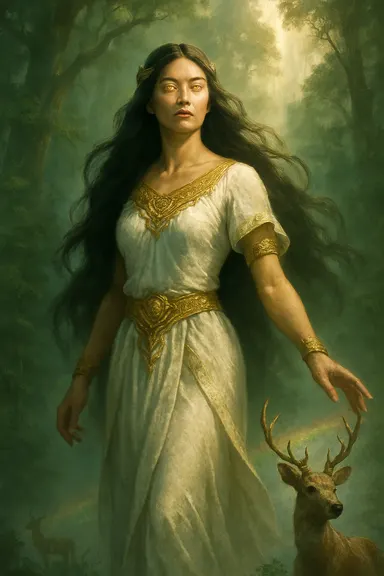 Maria Makiling – AI ilustrace