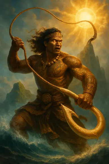 Māui – AI ilustrace