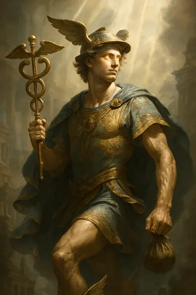 Merkur – AI ilustrace