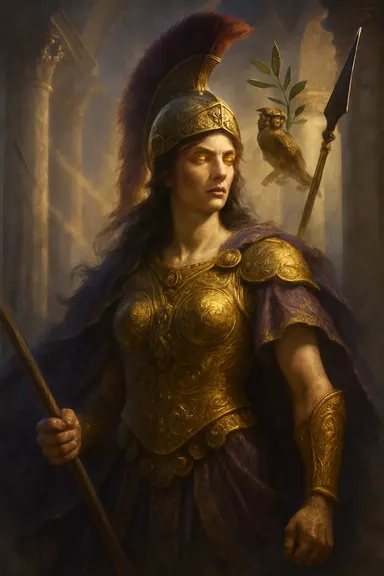 Minerva – AI ilustrace
