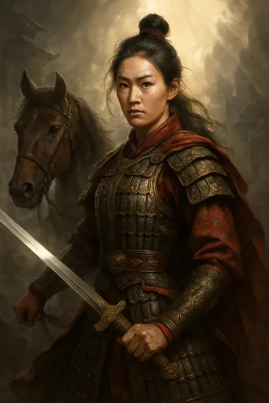 Mulan – AI ilustrace