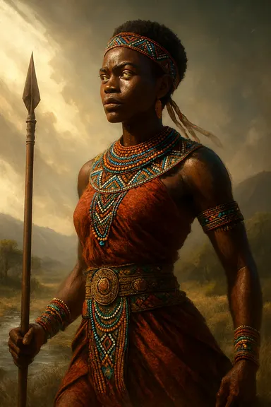 uNtombinde – AI ilustrace