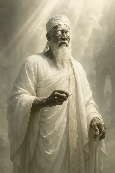 Obàtálá – AI ilustrace