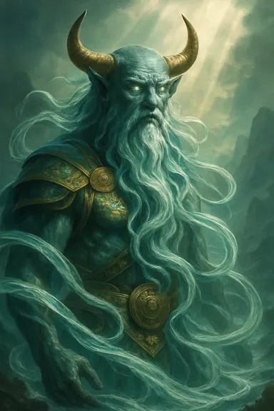 Ókeanos – AI ilustrace
