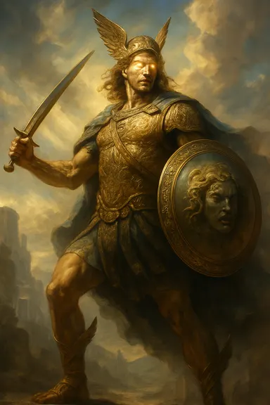 Perseus – AI ilustrace