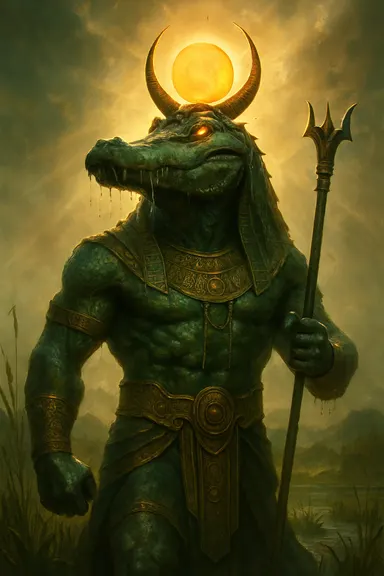 Sobek – AI ilustrace