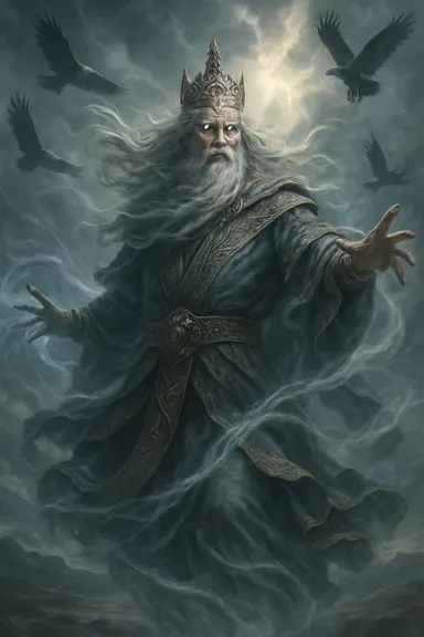 Stribog – AI ilustrace