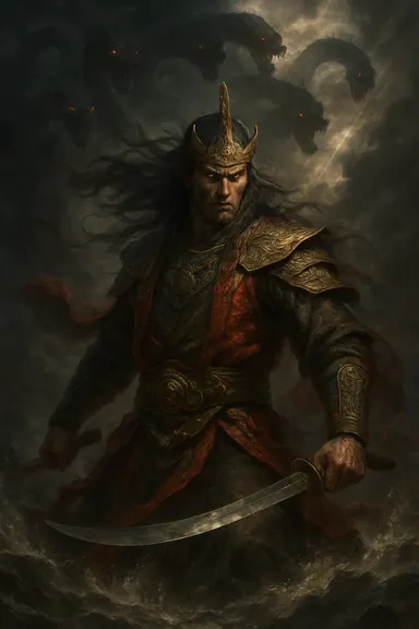 Susanoo – AI ilustrace