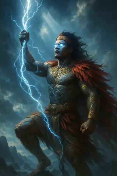Tāwhaki – AI ilustrace