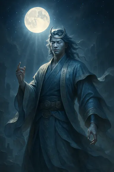Tsukuyomi – AI ilustrace