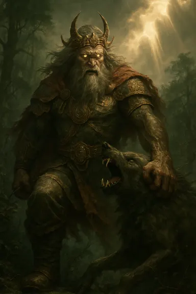 Vídar – AI ilustrace