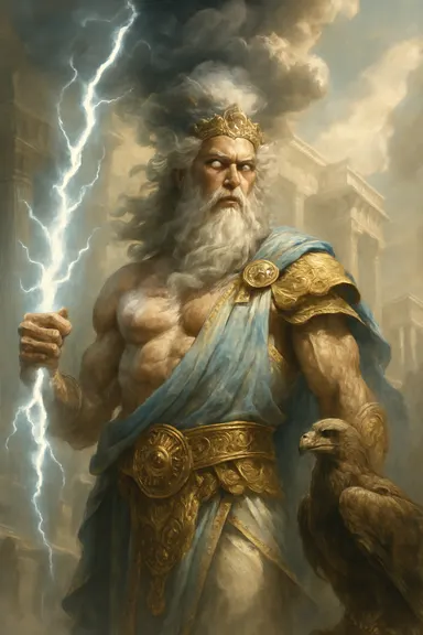 Zeus – AI ilustrace