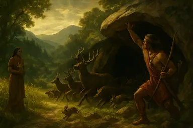Kanati a Selu: lov a kukuřice