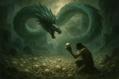 Quetzalcoatl a kosti předků