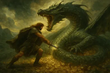 Sigurd a drak Fáfnir