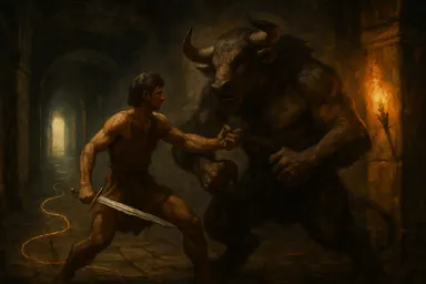 Théseus a Minotaurus