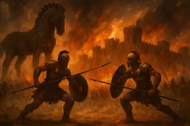 Trojská válka – Hektór a Achilleus
